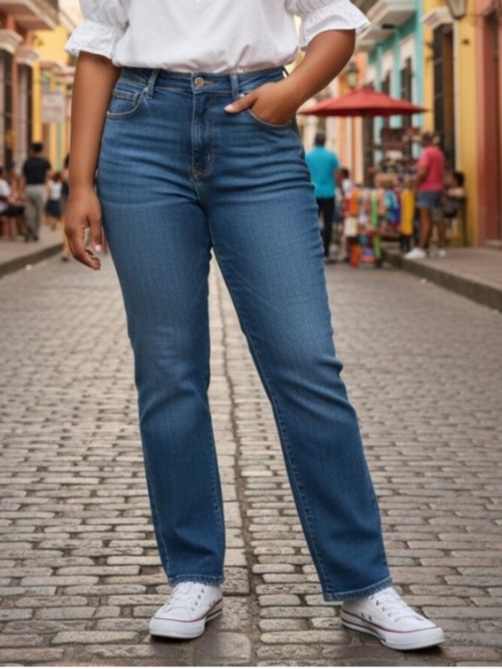 Torrid Perfect Boyfriend Ankle Vintage Stretch Denim Jeans-Women Size 14 Short